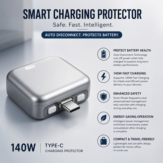 Smart Auto Disconnect USB-C Charging Protector™